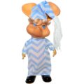 Topo Gigio - Muñeco de época 80s (Coleccionable) Pijama De Rayas - Imagen 4