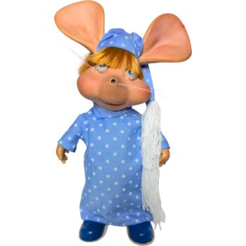 Topo Gigio - Muñeco de época 80s (Coleccionable) Pijama De Puntos