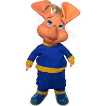 Topo Gigio – Muñeco de época 80s (Coleccionable) – Ropa azul