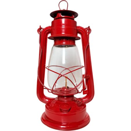 Lámpara Metálica Vintage Rojo