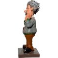 Figura de cerámica Albert Einstein vintage - Imagen 2
