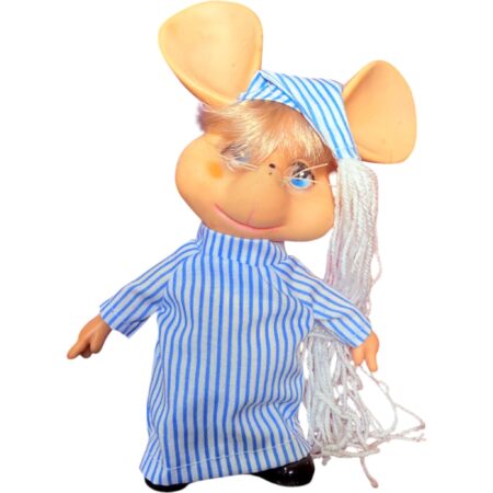 Mini Topo Gigio - Muñeco de época 80s (Coleccionable) Vintage Argentino