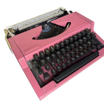 Máquina de escribir Olympia Rosa