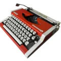 Marca de Escribir Olympia Traveller Deluxe Roja - Imagen 4