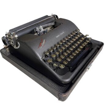 Máquina de Escribir 1948 Clipper Smith Corona Negra