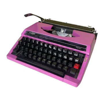 Máquina de escribir Luxur 7400 rosa