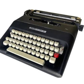 Máquina de Escribir Olivetti Lettera 35 Negra