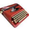 Máquina de Escribir Royal Parade Coral Roja - Imagen 2
