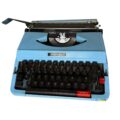 Máquina de Escribir Royal 204 Azul - Imagen 1