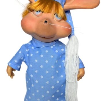 Topo Gigio - Muñeco de época 80s (Coleccionable) Pijama De Puntos