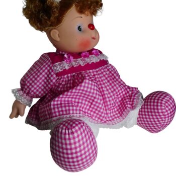 Muñeca Glotoncita Pepona Vestido Fucsia
