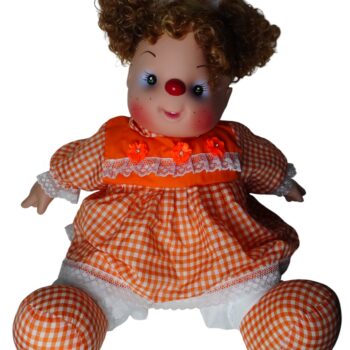 Muñeca Glotoncita Pepona Vestido Naranja