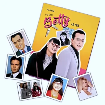 Álbum Betty La Fea en Tapa Blanda