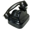 Teléfono Baquelita Negro sobremesa 1932 y 1945 - Imagen 2