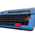 Máquina de Escribir Royal Brothers TypeWriters AZUL - Imagen 2