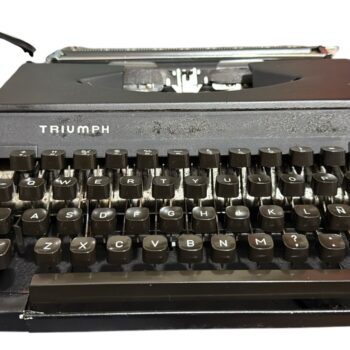 Máquina de Escribir Triumph Tippa de luxe Negro