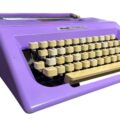 Marca de Escribir Olivetti Lettera 25 Morada - Imagen 3