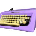 Marca de Escribir Olivetti Lettera 25 Morada - Imagen 2