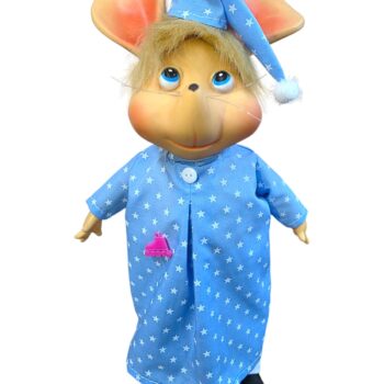 Peluche en Pijama de Estrellas