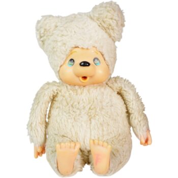 Monchhichi Original Años 90 – Muñeco de Peluche Clásico