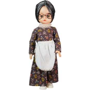 Muñeca Dulce Abuelita BASA Vintage Años 80 con Caja Musical