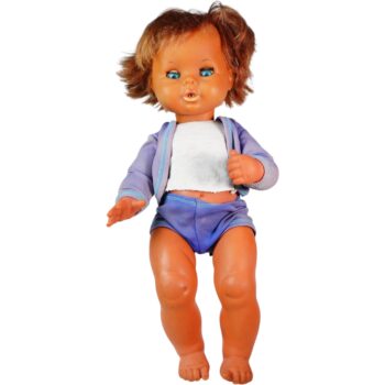 Muñeco Tomasino Furga Vintage de Jebe – Hecho en Italia Años 70