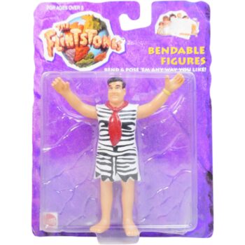 Figura Pedro Picapiedra Flexible en Blíster De Los Picapiedras (Nuevo)