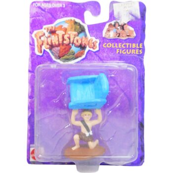 Figura Ban Ban Flexible en Blíster De Los Picapiedras (Nuevo)