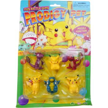 Set Figuras Prodigy Pet Pokémon Bootleg Fun Battle Game 2000 Pack MOC