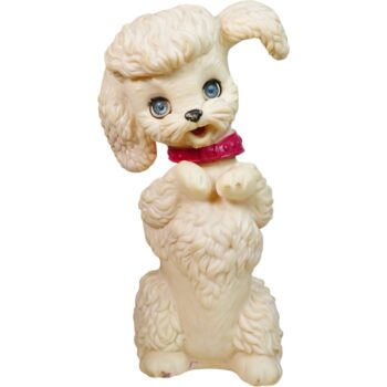 Perro Caniche Poodle Chillón BASA Años 60