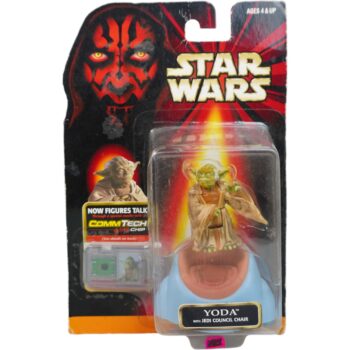 Yoda con Silla Consejo Jedi Star Wars Episodio I Hasbro 1999 – CommTech Chip