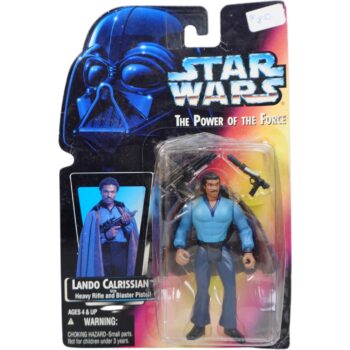 Lando Calrissian POTF Kenner 1995 – Star Wars Red Card con Accesorios