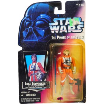Luke Skywalker X-Wing Pilot POTF Kenner 1995 – Star Wars Red Card