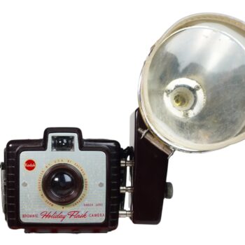 Cámara Kodak Brownie Holiday Flash Vintage 127 Años 50 Decorativa