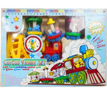 Circus Train Set Vintage – Tren de Circo Coleccionable Detalle en riel