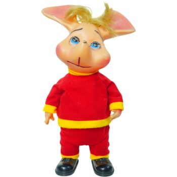 Topo Gigio - Muñeco de época 80s (Coleccionable) Ropita Roja