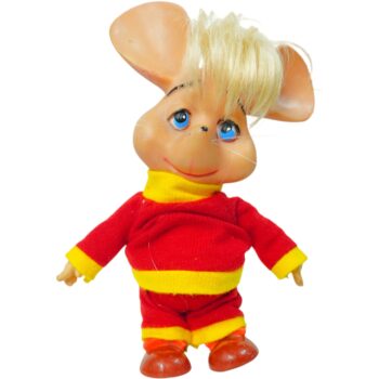 Mini Topo Gigio - Muñeco de época 80s (Coleccionable) Vintage Peruano