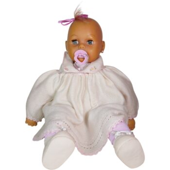 Muñeca Peloncita Deluxe Original BASA Funcionando Años 80 Ropa de lana