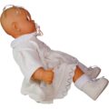 Muñeca Peloncita Deluxe Original BASA Funcionando Años 80 Ropa de lana - Imagen 4