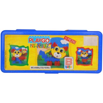 Basa Playgo Pre-Escolar “Mis Animalitos Perro” – Set de Construcción Vintage