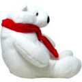 Peluche Oso Teddy Blanco Coca Cola 1993 Original - Imagen 3