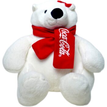 Peluche Oso Teddy Blanco Coca Cola 1993 Original