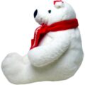 Peluche Oso Teddy Blanco Coca Cola 1993 Original - Imagen 5