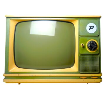 Televisor Vintage Swinton TA236 Verde Oliva Retro
