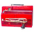 Televisor Westinghouse Vintage Rojo Retro - Imagen 4