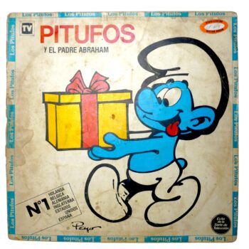 Vinilo LP "Los Pitufos y el Padre Abraham – Ring, Ring" (1982)