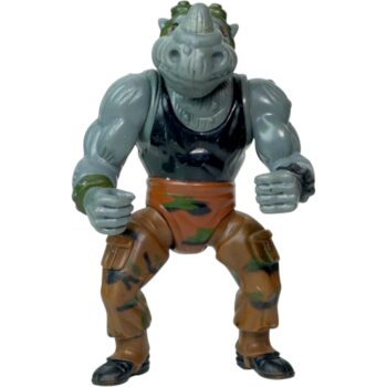 Figura Rocksteady – Teenage Mutant Ninja Turtles Vintage 1988 | Playmates Toys