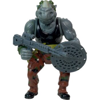 Figura Rocksteady – Teenage Mutant Ninja Turtles Vintage 1988 | Playmates Toys