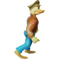 Figura Ace Duck – Teenage Mutant Ninja Turtles Vintage 1989 | Playmates Toys - Imagen 5