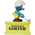 Figura Pitufo Golfista – Smurf-A-Gram Vintage | Schleich - Imagen 1